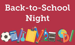  Back to School Night